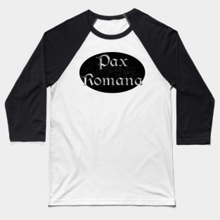 Pax Romana in White Marble Baseball T-Shirt